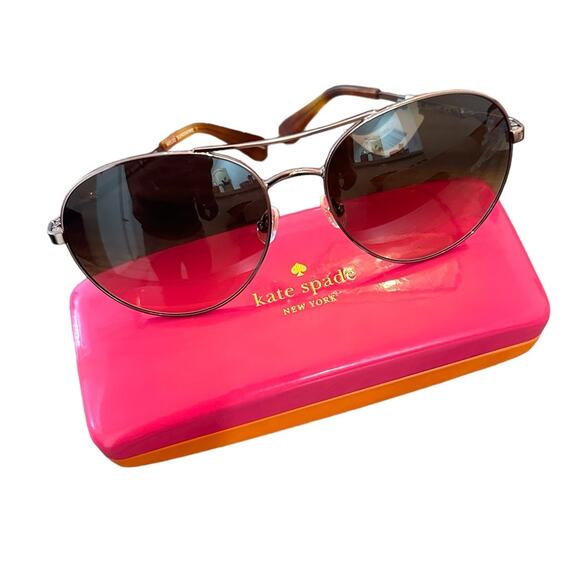 Kate Spade joshelle Aviators style sunglasses new main image 10